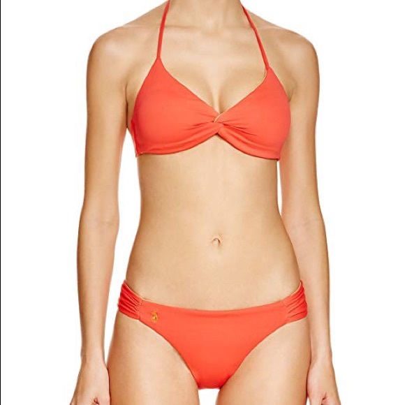 POLO Ralph Lauren Orange and Red Reversible Bikini - Picture 16 of 16
